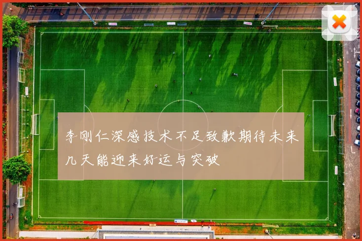 李刚仁深感技术不足致歉期待未来几天能迎来好运与突破
